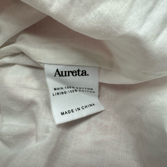 NWT AURETA Square-Neck Corset A-Line Dress Red M - Picture 12 of 13